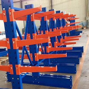 High Capacity Double Faced Heavy Middle Duty Customized Long Material Cantilever Rack Shelf