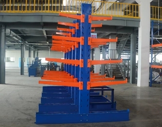 High Capacity Double Faced Heavy Middle Duty Customized Long Material Cantilever Rack Shelf