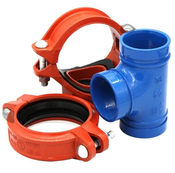 Ductile Cast Iron Grooved Pipe Couplings And Fittings